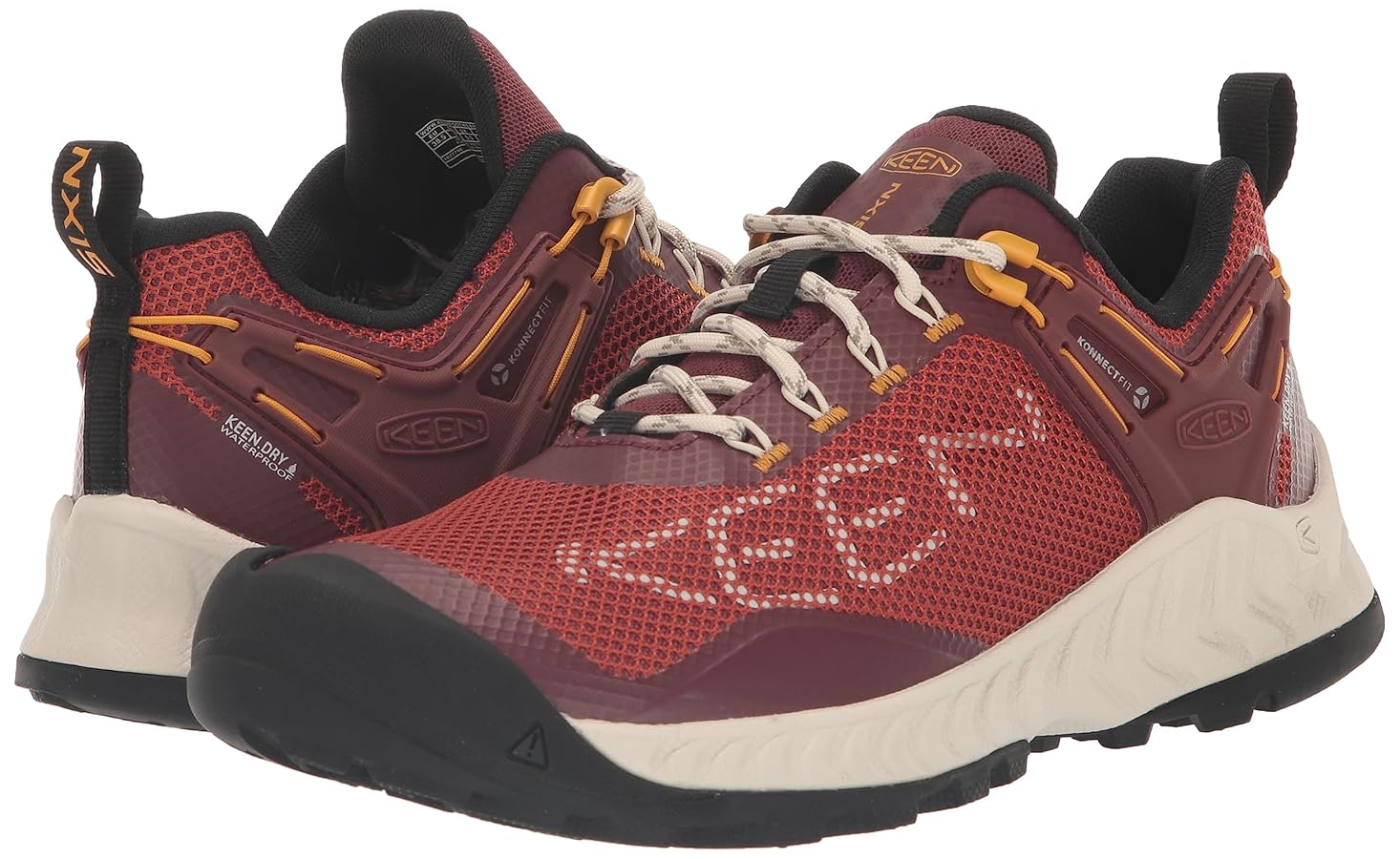 KEEN 防水ウォーキングシューズ ウィメンズ 防水ハイキングシューズ Ι ザイオニック ミッド